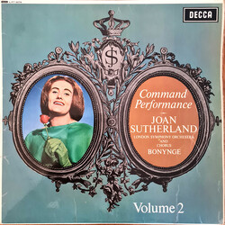Joan Sutherland Command Performance Volume 2 Vinyl LP USED