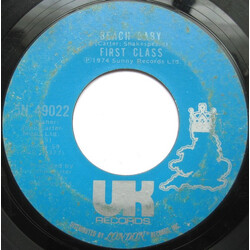 First Class (3) Beach Baby USED VINYL 7INCH 45 RPM SINGLE STYRENE