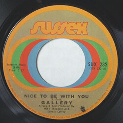 Gallery (2) Nice To Be With You / Ginger Haired Man USED VINYL 7INCH 45 RPM SINGLE STYRENE