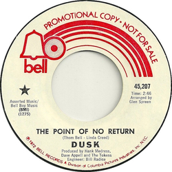 Dusk (10) The Point Of No Return Vinyl 7" USED
