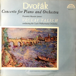 Antonín Dvořák / The Czech Philharmonic Orchestra / Václav Talich / František Maxián Concerto in G Minor For Piano And Orchestra Op. 33 Vinyl LP USED