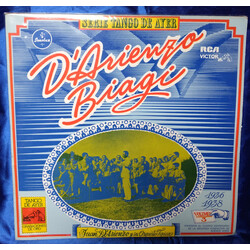Juan D'Arienzo Y Su Orquesta Típica / Rodolfo Biagi D'Arienzo - Biagi - (1936-1938) Vinyl LP USED