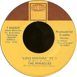 The Miracles Love Machine USED VINYL 7INCH 45 RPM