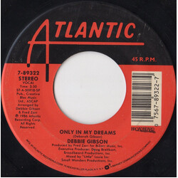 Debbie Gibson Only In My Dreams USED VINYL 7INCH