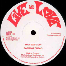 Ranking Dread Poor Man Story USED VINYL 12INCH