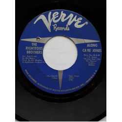 The Righteous Brothers Along Came Jones Vinyl 7" USED