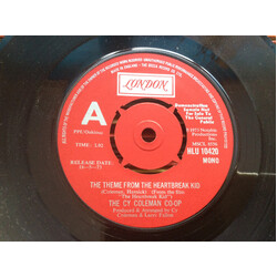 The Cy Coleman Co-op Theme From 'The Heartbreak Kid' USED VINYL 7INCH 45 RPM PROMO