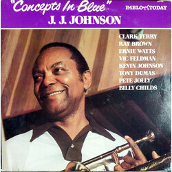 J.J. Johnson Concepts In Blue Vinyl LP USED