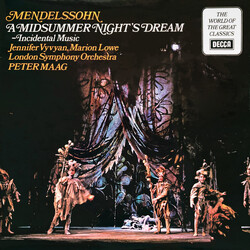 Felix Mendelssohn-Bartholdy / The London Symphony Orchestra / Peter Maag A Midsummer Night's Dream Vinyl LP USED