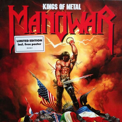 Manowar Kings Of Metal Vinyl LP USED
