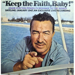 Adam Clayton Powell Keep The Faith, Baby! Vinyl LP USED