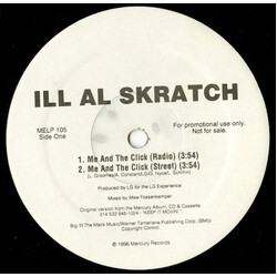 Ill Al Skratch Me And The Click USED VINYL 12INCH PROMO