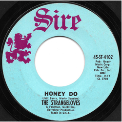The Strangeloves Honey Do / I Wanna Do It Vinyl 7" USED