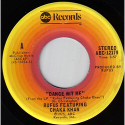 Rufus & Chaka Khan Dance Wit Me USED VINYL 7INCH 45 RPM