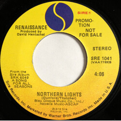 Renaissance (4) Northern Lights USED VINYL 7INCH PROMO SINGLE STEREO MONO