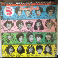 The Rolling Stones Some Girls Vinyl LP USED