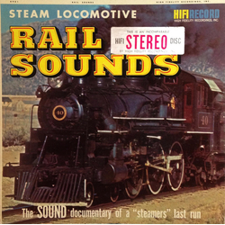 No Artist Steam Locomotive Rail Sounds - A Farewell To Steam Vinyl LP USED