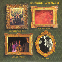 Violet Swells / New Electric Ride / Balduin / The Galileo 7 Baroque World #1 USED VINYL 7INCH 45 RPM LIMITED EDITION NUMBERED