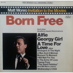 Matt Monro Born Free (Invitation To The Movies) Vinyl LP USED