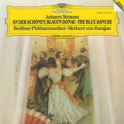 Johann Strauss Jr. / Berliner Philharmoniker / Herbert von Karajan An Der Schönen, Blauen Donau Vinyl LP USED