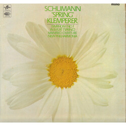 Robert Schumann / Otto Klemperer / New Philharmonia Orchestra "Spring" Symphony / Manfred Overture Vinyl LP USED