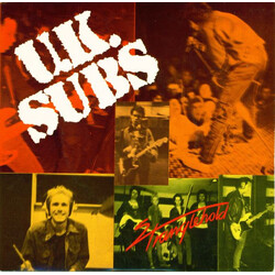 UK Subs Stranglehold USED VINYL 7INCH 45 RPM SINGLE