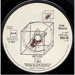 T. Rex Hot Love / Get It On USED VINYL 7INCH 45 RPM SINGLE