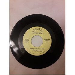 Juanita Adams Wine Makes The Roses USED VINYL 7INCH 45 RPM STEREO