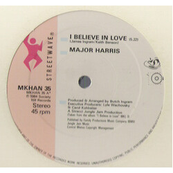 Major Harris I Believe In Love USED VINYL 12INCH 45 RPM SINGLE