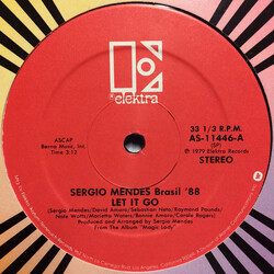 Sergio Mendes & Brasil '88 Let It Go / Magic Lady USED VINYL 12INCH 33 S RPM