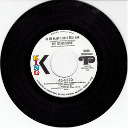 The Establishment (3) In My Heart I Am A Free Man USED VINYL 7INCH 45 RPM SINGLE PROMO MONO