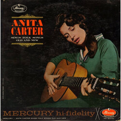 Anita Carter Anita Carter Sings Folk Songs Old And New Vinyl LP USED