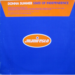 Donna Summer State Of Independence VINYL 12" USED