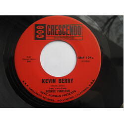 George Finkston Kevin Berry USED VINYL 7INCH 45 RPM SINGLE
