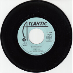 Fire Town Carry The Torch USED VINYL 7INCH 45 RPM SINGLE PROMO STYRENE