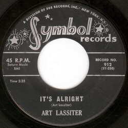 Art Lassiter It's Alright / Mr. Loneliness USED VINYL 7INCH 45 RPM
