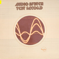 No Artist Audio System Test Record Vinyl LP USED