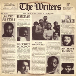The Writers (2) The Writers Vinyl LP USED