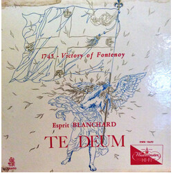 Esprit Antoine Blanchard Te Deum Vinyl LP USED