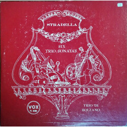 Alessandro Stradella / Trio Di Bolzano Six Trio Sonatas Vinyl LP USED