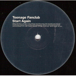 Teenage Fanclub Start Again USED VINYL 12INCH 45 RPM SINGLE SIDED PROMO