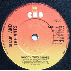 Adam And The Ants Goody Two Shoes USED VINYL 7INCH 45 RPM SINGLE