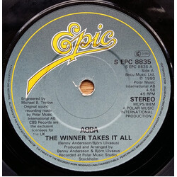 ABBA The Winner Takes It All USED VINYL 7INCH 45 RPM SINGLE
