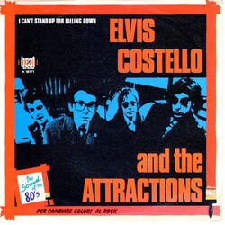 Elvis Costello & The Attractions I Can't Stand Up For Falling Down USED VINYL 7INCH 45 RPM SINGLE