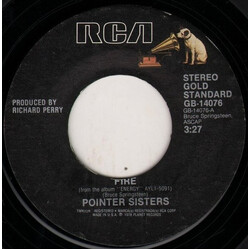 Pointer Sisters Fire / He's So Shy Vinyl 7" USED