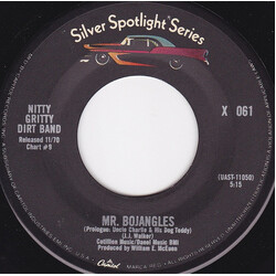 Nitty Gritty Dirt Band Mr. Bojangles (Prologue: Uncle Charlie And His Dog Teddy) / Buy For Me The Rain USED VINYL 7INCH 45 RPM SINGLE REISSUE