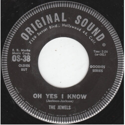 The Jewels (6) Hearts Of Stone / Oh Yes I Know USED VINYL 7INCH 45 RPM REISSUE