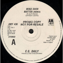E.G. Daily Mind Over Matter / Love In The Shadows USED VINYL 12INCH PROMO