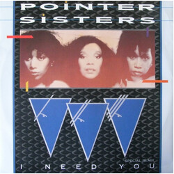Pointer Sisters I Need You USED VINYL 12INCH 45 RPM