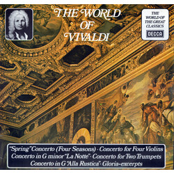 Antonio Vivaldi The World Of Vivaldi Vinyl LP USED